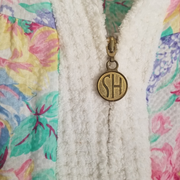 Vintage stanferman zipper floral robe - Picture 4 of 6